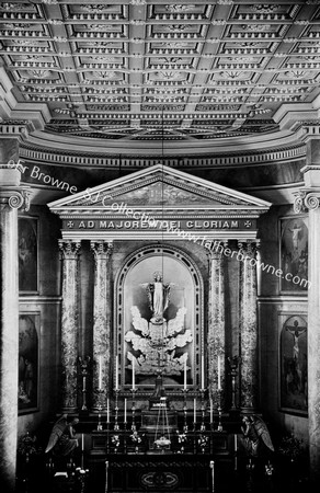 GARDINER STREET ST FRANCIS ALTAR FROM ORGAN GALLERY (TELEPHOTO WITHOUT FILTER) DURING EXPOSITION